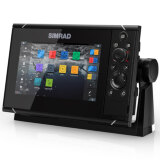 Simrad NSS7 EVO3, 7" multitiuch, kartplotterekkolodd/down-sideview